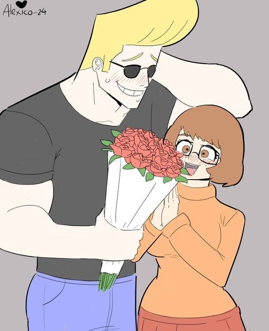Johnny & Velma - Johnny Bravo & Scooby Doo