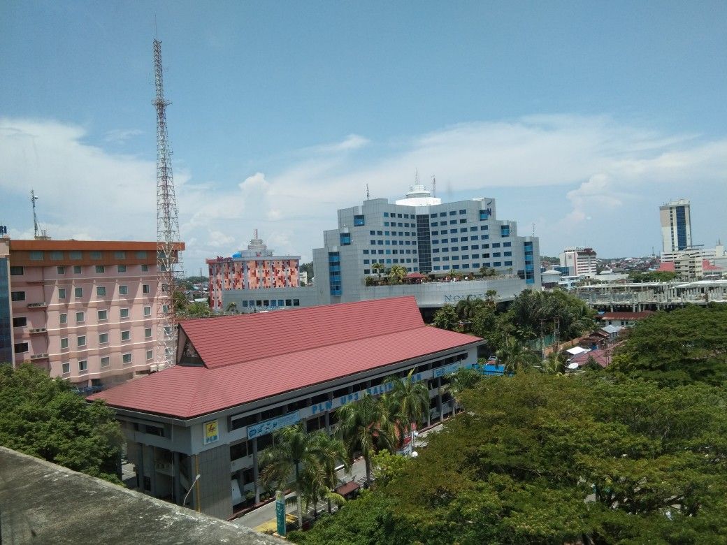 Balikpapan oil city Kota balikpapan, Kota, Pemandangan