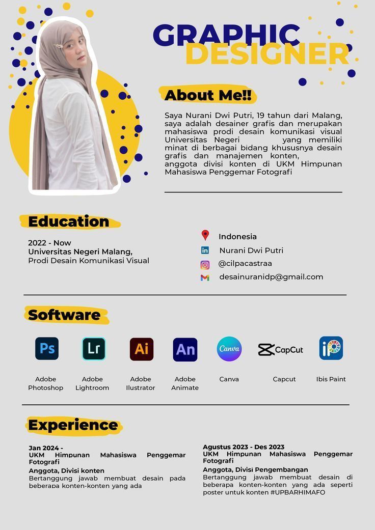 CV DESAIN GRAFIS in 2025 freetemplates - F82e338e8f69d9c8253bb5e911dffa3c
