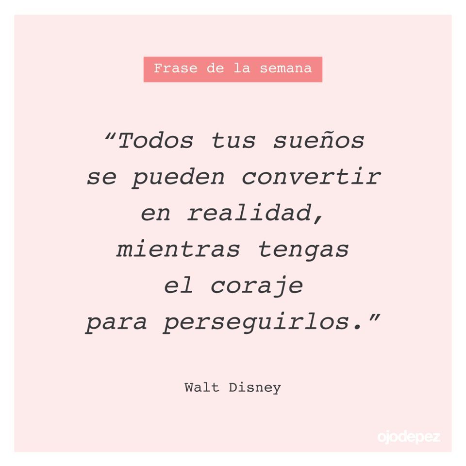 Nos propusimos comenzar a compartir una vez por semana, frases que nos impulsen a crear, a realizar las cosas que más nos gustan, a no perder de vista nuestros deseos, sueños y objetivos. 🤩💜 🙂En ojodepez damos prioridad a nuestros sueños y es lo que nos mantiene activos y en movimiento constante. Algunos proyectos no salieron como esperábamos, otros superaron las expectativas pero nunca dejamos de perseguir nuestros sueños! Create, Blue Prints