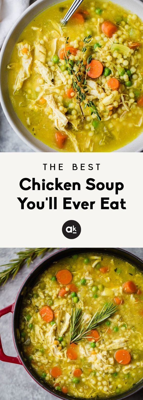 The Best Chicken Soup You'll Ever Eat #soupandsalad
