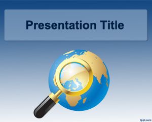 powerpoint template research