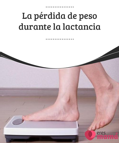 Perdida de peso embarazada