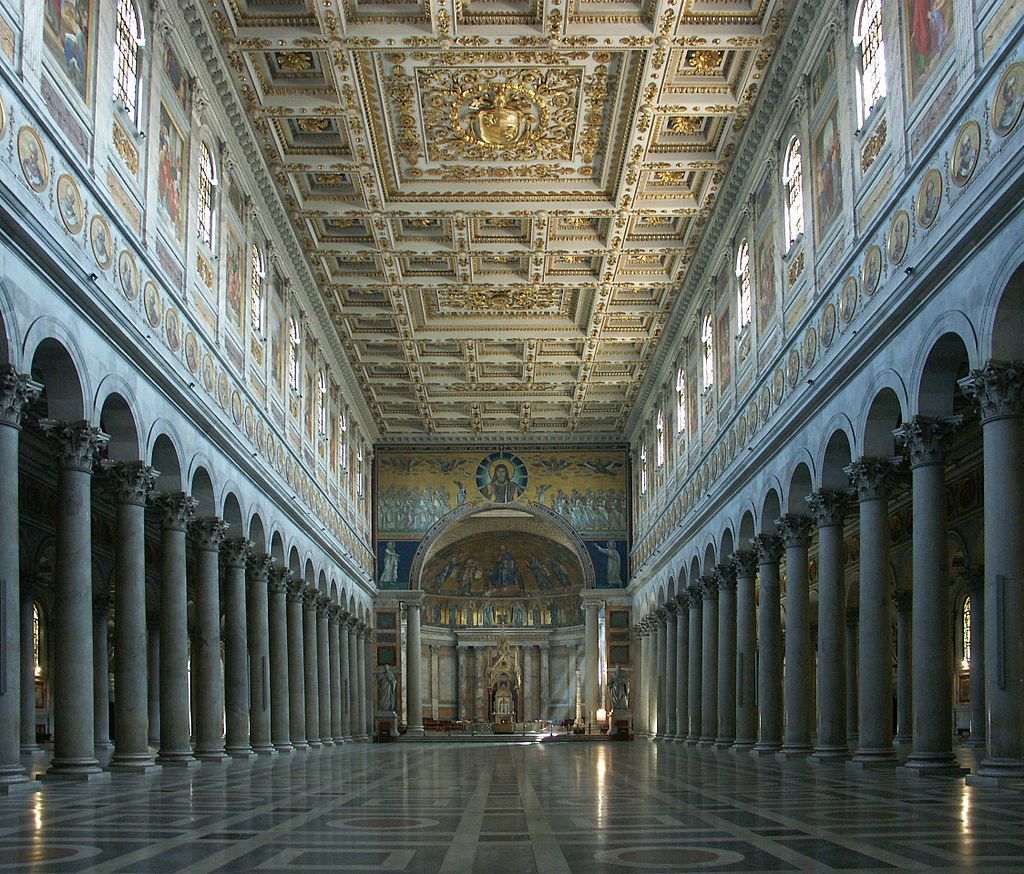 Basilica Of Saint Paul Outside The Walls Basilica Byzantine Architecture Vatican Museums