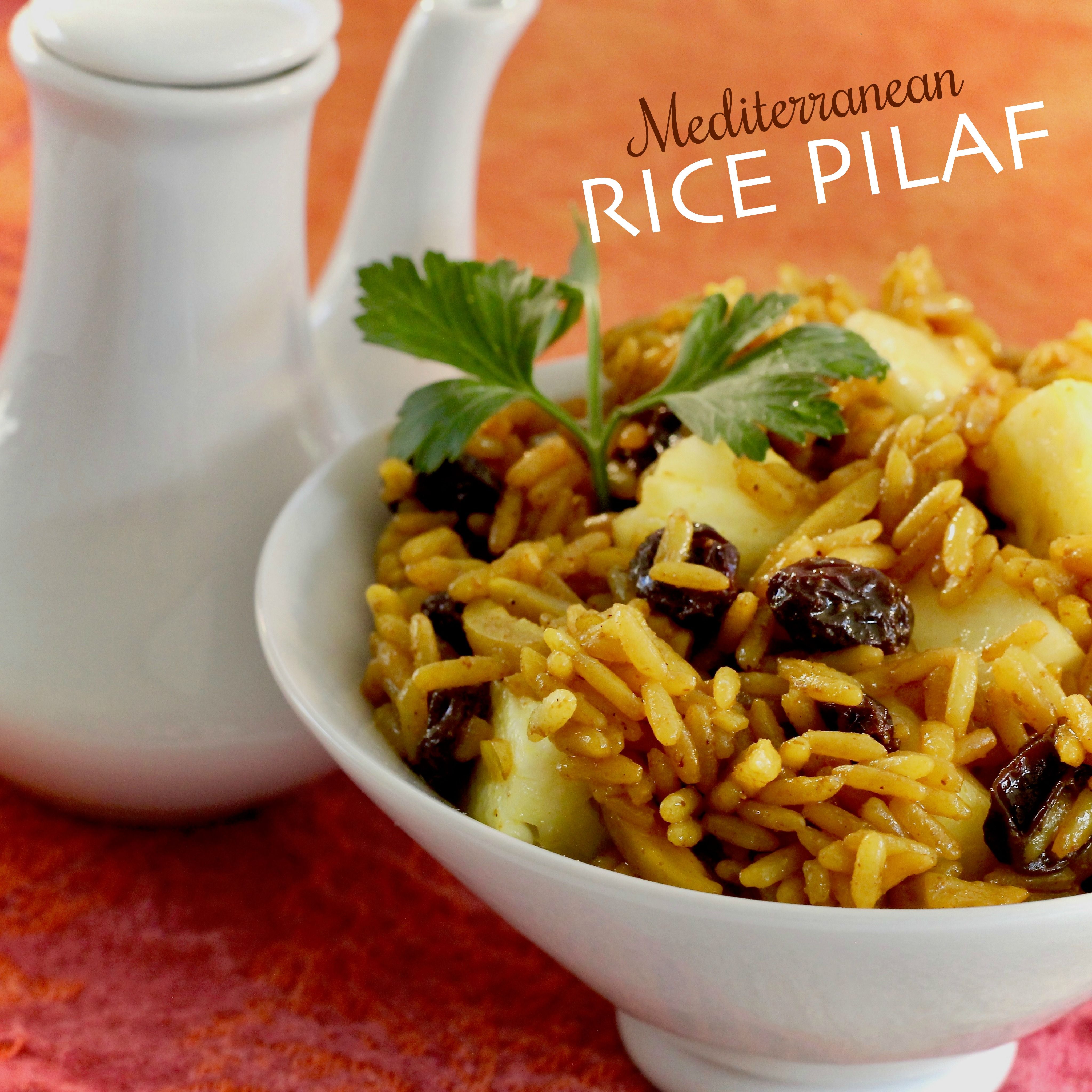Mediterranean Rice Pilaf Has A Harmonious Blend Of Sweet And Savory Mediterranean Rice Pilaf Has A Harmonious Blend Of Sweet And Savory