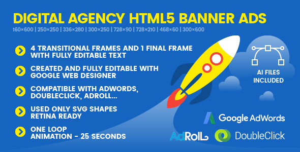 Download Seo Genius Digital Agency Animated Html5 Banner Ad Templates Gwd Google Banner Ads Banner Ads Google Banner