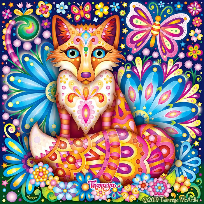 Download Whimsical Animals by Thaneeya McArdle — Thaneeya.com | Animal coloring pages, Animal coloring ...