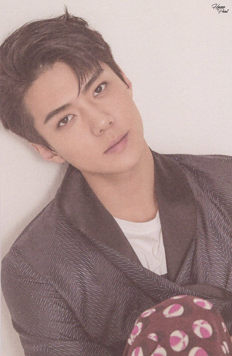 Scan Sehun 2018 Sm Artist Season S Greetings Sehun Exo Exo