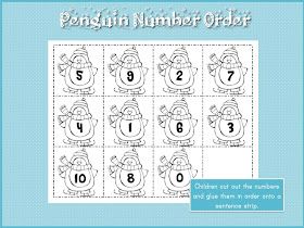 Snow day math worksheets