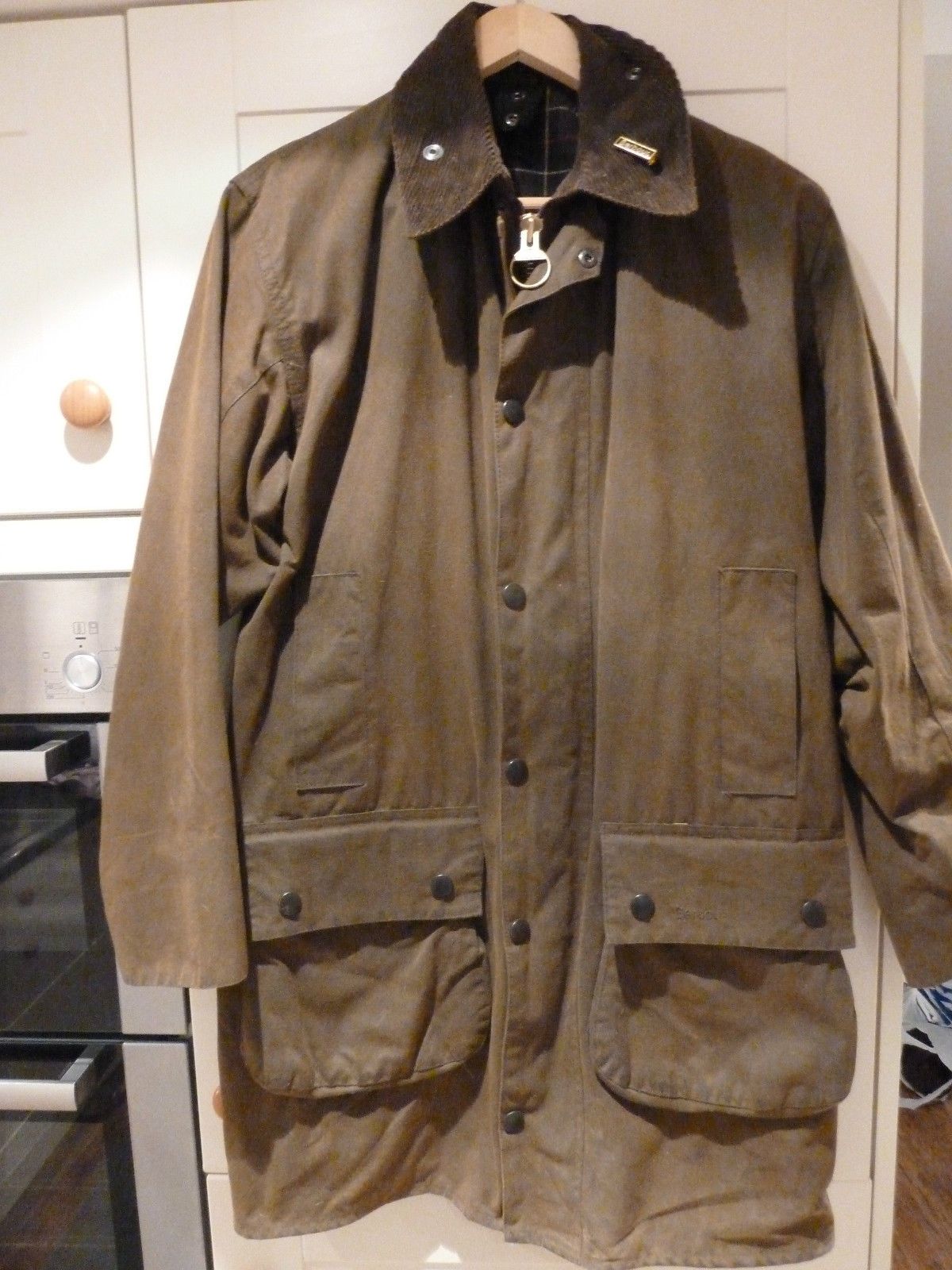 barbour classic northumbria waxed jacket