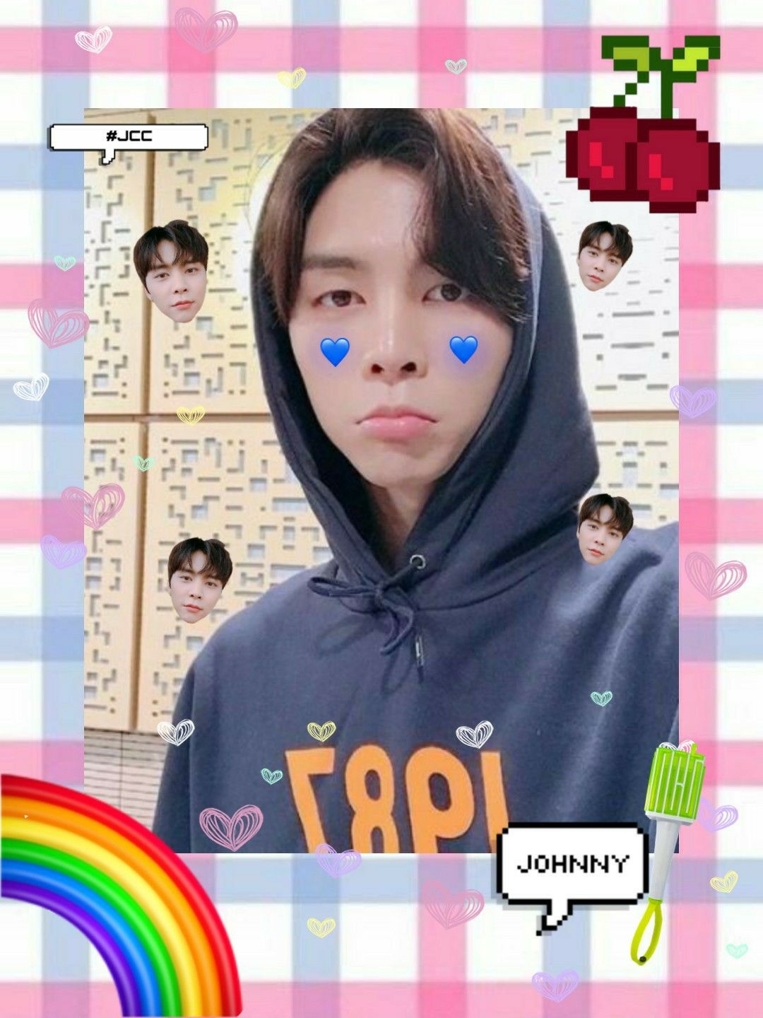 johnny polaroid di 2020 ide desain