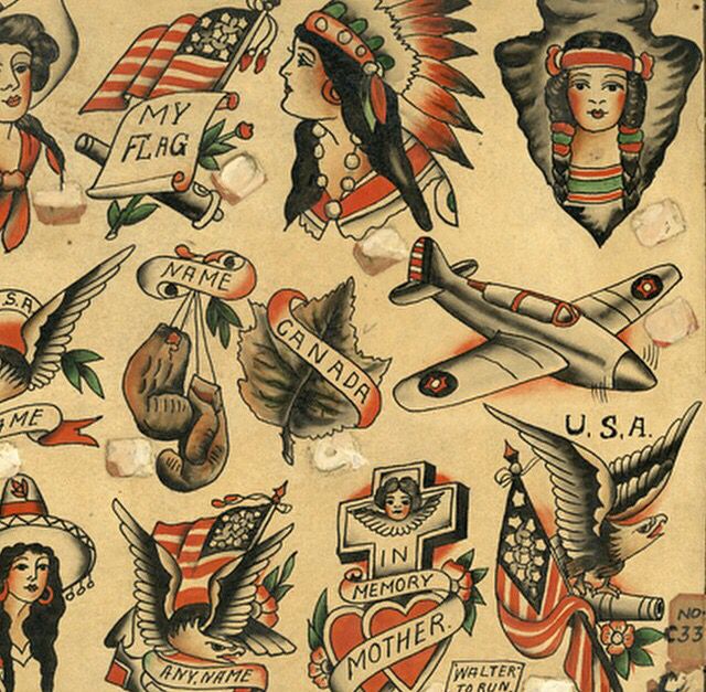 Tattoo first time retro old