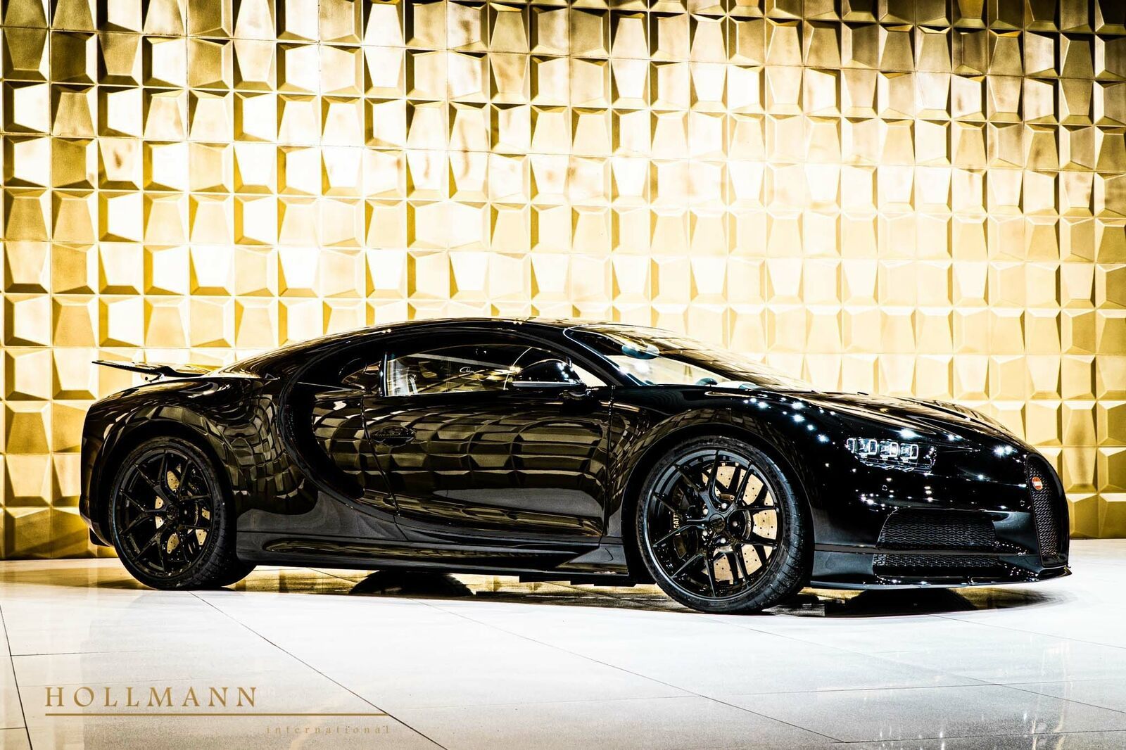 Hot wheels Bugatti Chiron Noir//Black 2020