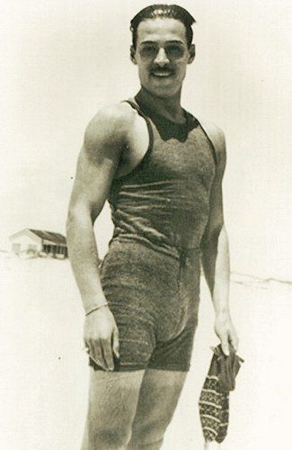 rudolph valentino at the beach rudolph valentino movie stars vintage swimwear