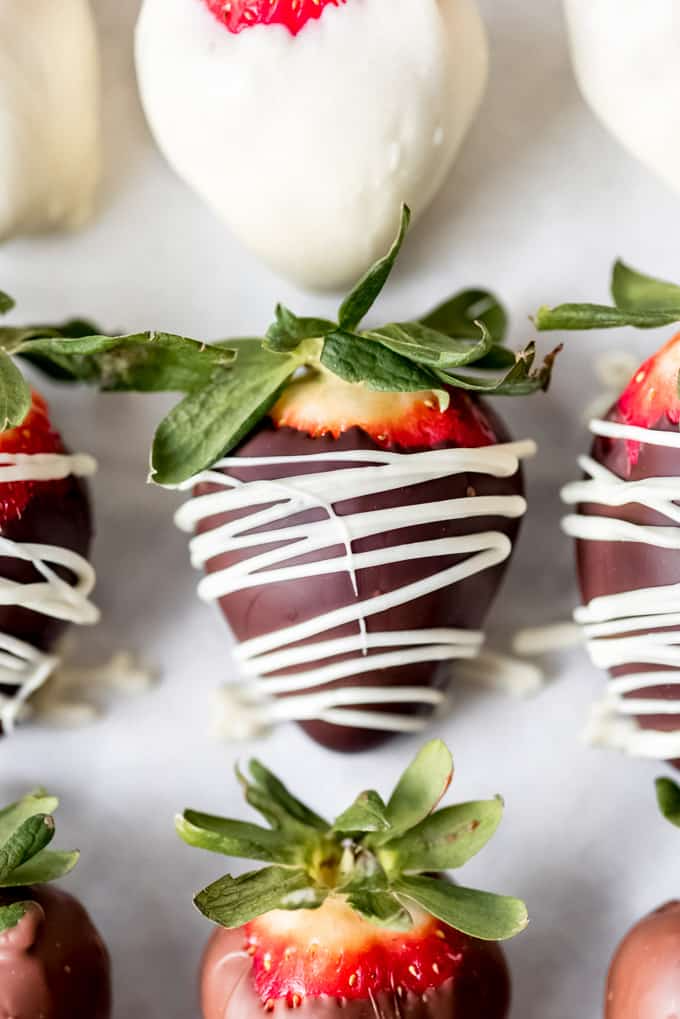 Chocolate Covered Strawberries are perfect for Valentine's