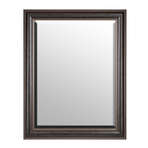 Dark Antique Silver Framed Mirror 37x47 Frames Dark Antique Silver Framed Mirror, Antique Bronze Framed Bathroom Mirror
