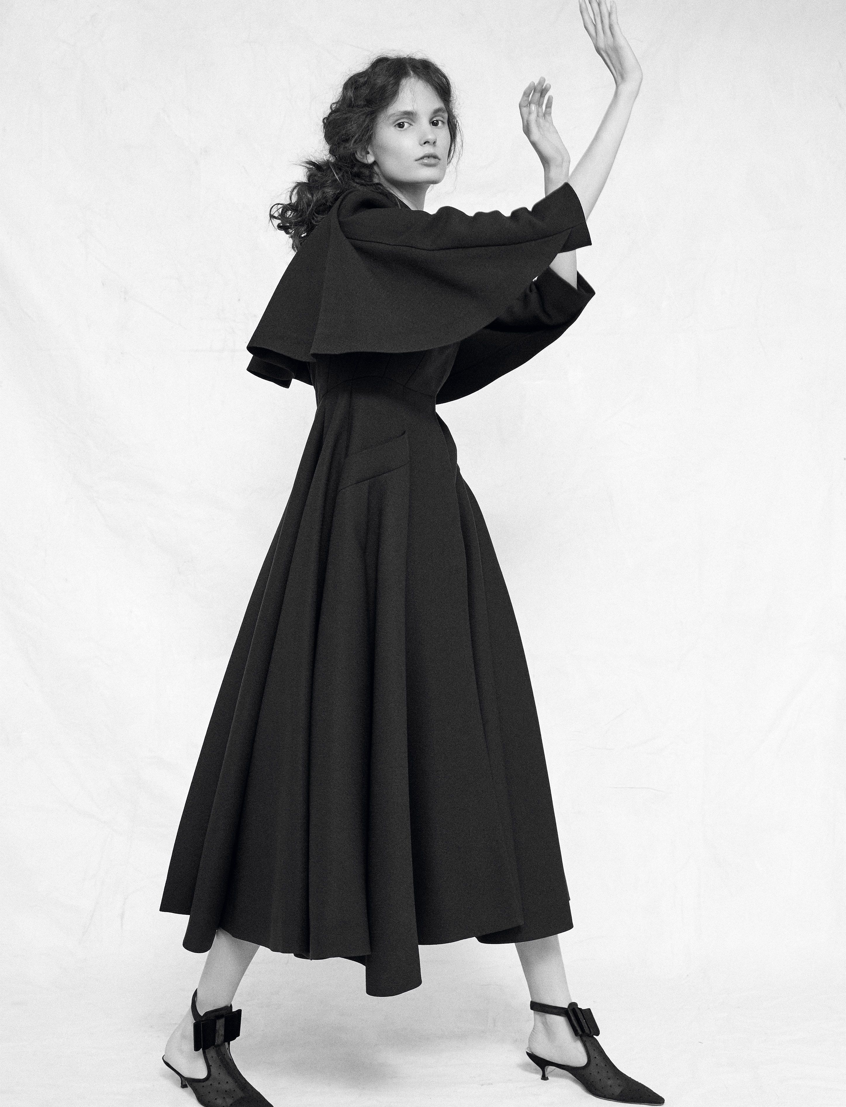 Anastasia Orlova in Dior Haute Couture photographed by Yuji Watanabe