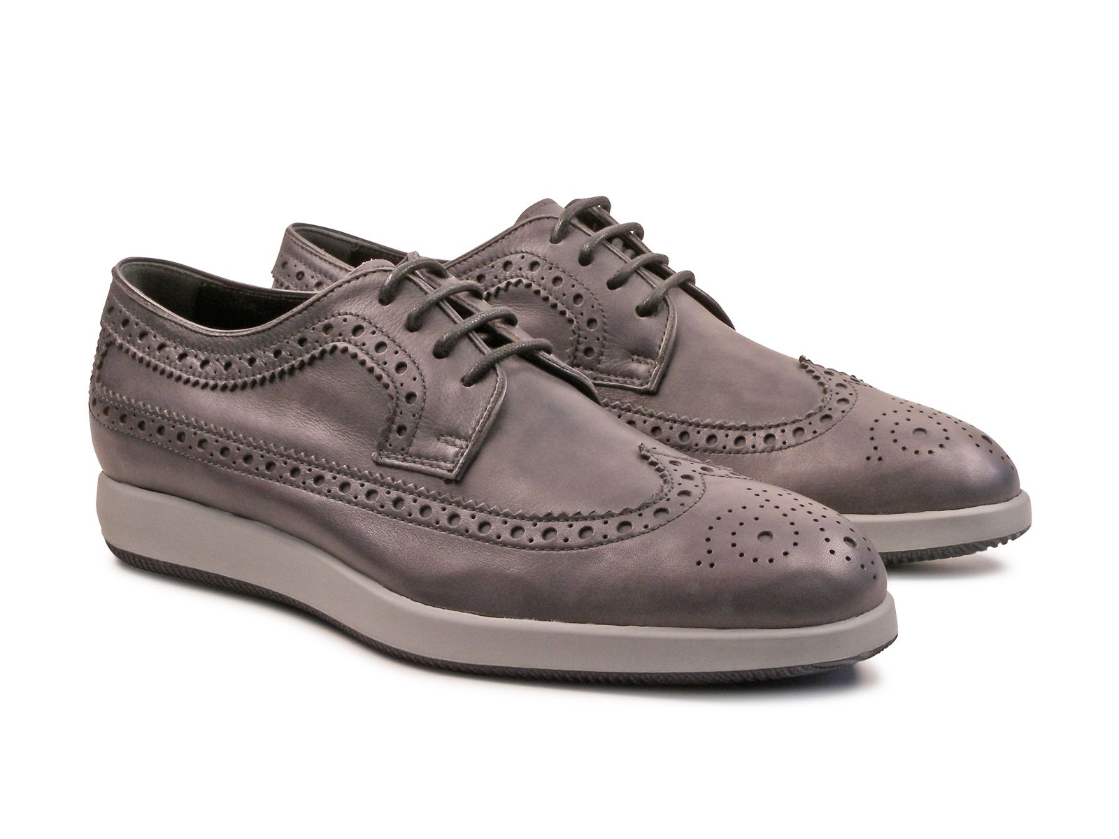 Hogan X Dress men's Anthracite Leather oxfords shoes | Shoes, Luxury ...