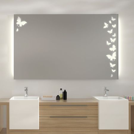 Spiegel mit LED Beleuchtung Ulm Badspiegel LED Pinterest - badezimmerspiegel mit led Spiegel mit LED Beleuchtung Ulm Badspiegel LED Pinterest - badezimmerspiegel mit led