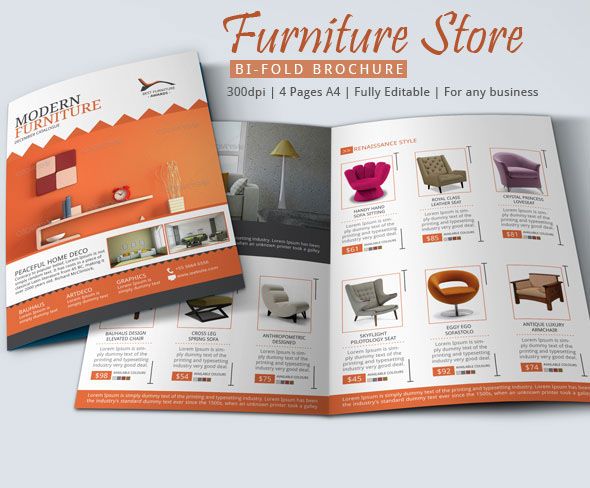products brochure template