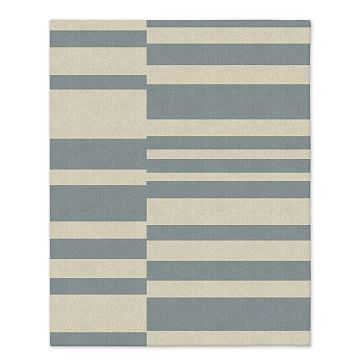 Awning Striped Dhurrie Lumbar Pillow Cover Beige Throw Pillows Pillows Lumbar Pillow Cover