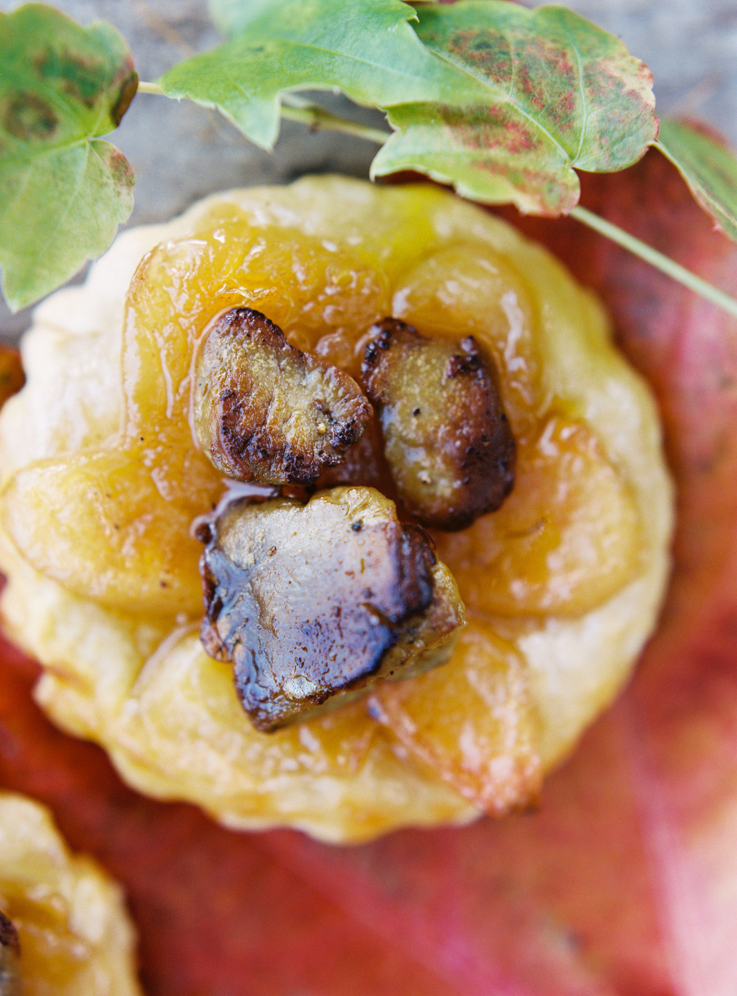 Mini Tatin De Coings Au Foie Gras Coing Alimentation Tatin