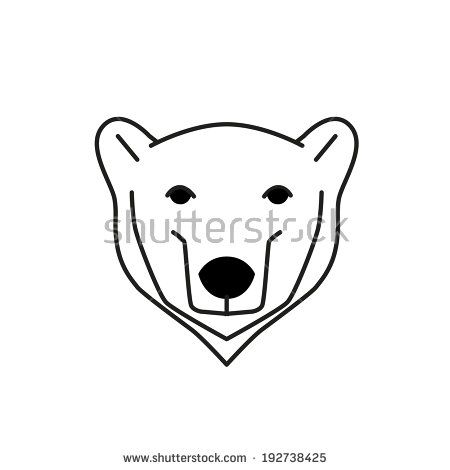 image result for polar bear cartoon face grizzlyfest bear