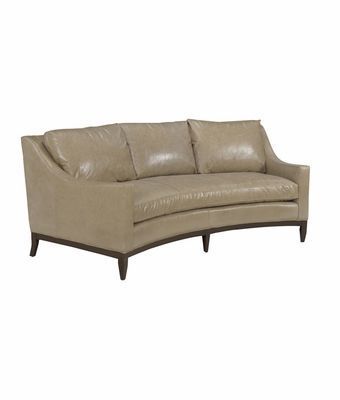 Cedric Contemporary Leather Conversation Sofa Noren Decor Ideas Cedric Designer Style Curved Conversation Leather Sofa