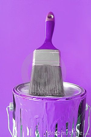 Purple Paint Accent Color This Was My Daughters In Her Purple Paint Accent Color This Was My Daughters In Her Baby Room
