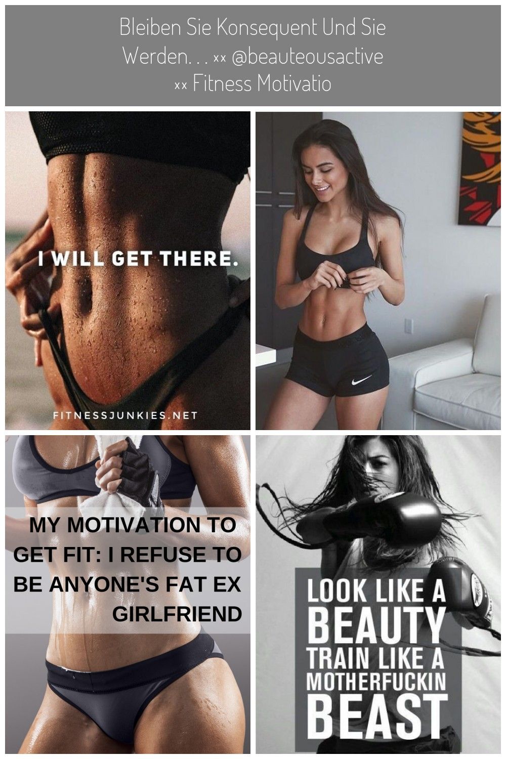 Bleiben Sie konsequent und Sie werden. . . ✬✬ @beauteousactive ✬✬ Fitness Motivatio ..., #abeauteous...