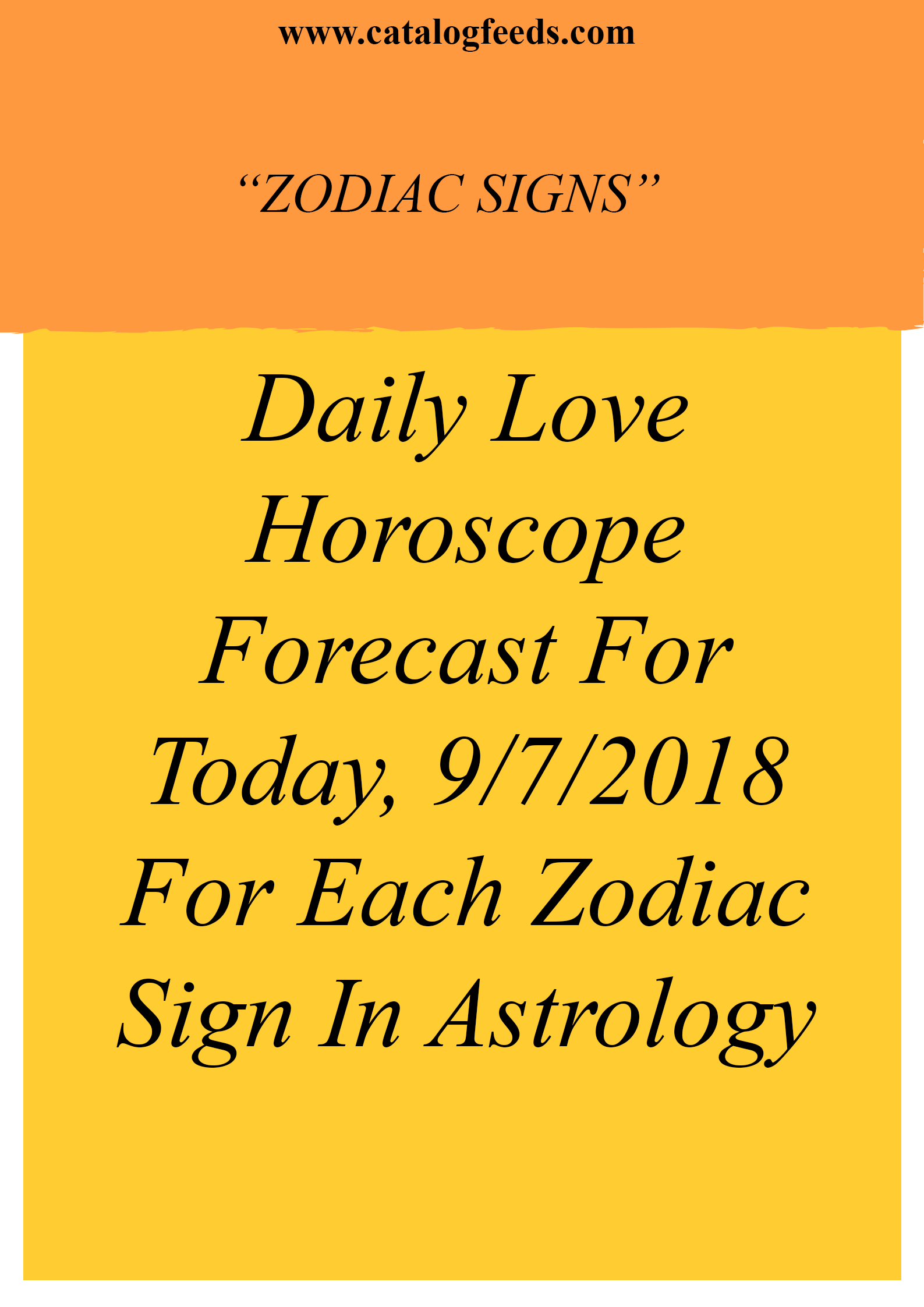 Love Horoscope for Today by Zodiac sign for men and women 2018 96 Love Horoscope for Today by Zodiac sign for men and women 2018 68