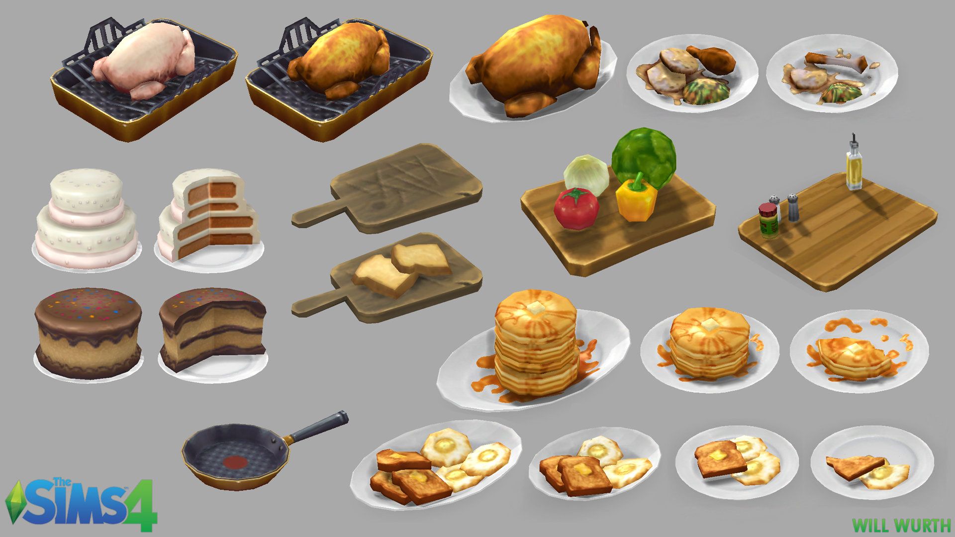 ArtStation - The Sims 11 Object Art, Will Wurth Sims 11 kitchen ArtStation - The Sims 11 Object Art, Will Wurth Sims 11 kitchen