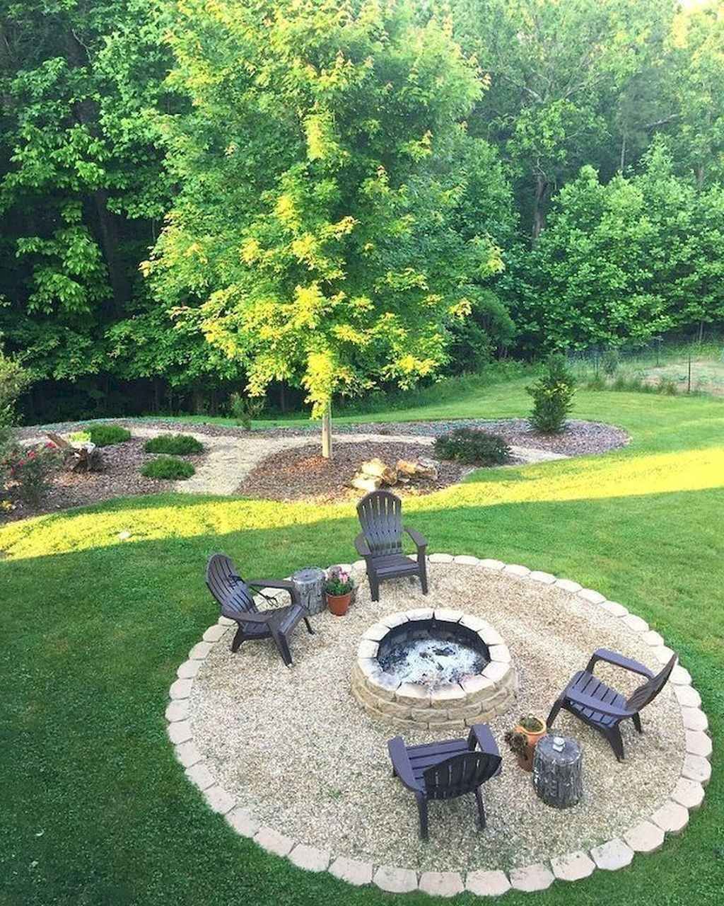 33 Easy and Cheap Fire Pit and Backyard Landscaping Ideas - spaciroom.com
