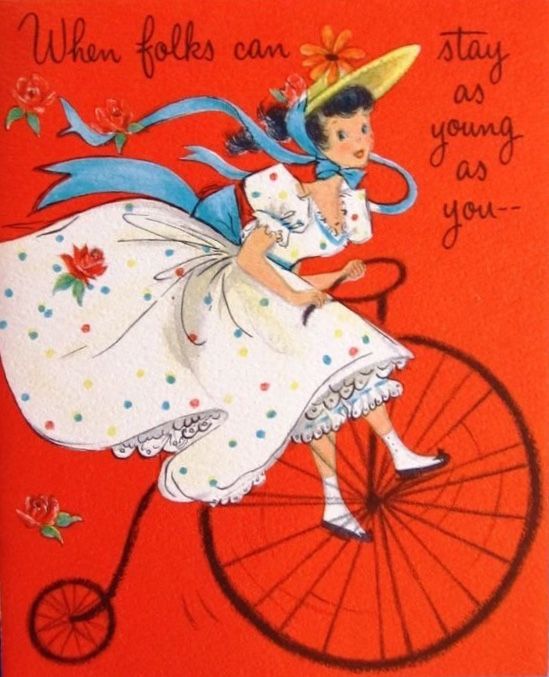 pindaniele on teens girls vintage birthday cards