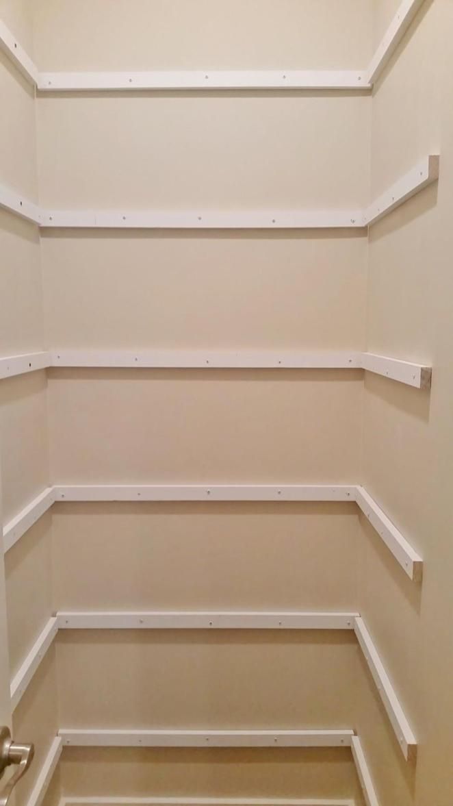 Floating Warp Around Shelves Ideas 21 Pantry Makeover Pantry