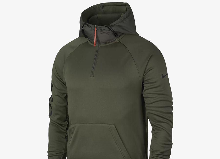 Nike F.C. Football Hoodie Cargo Khaki Nike F.C. Hoodie Cargo KhakiBlack