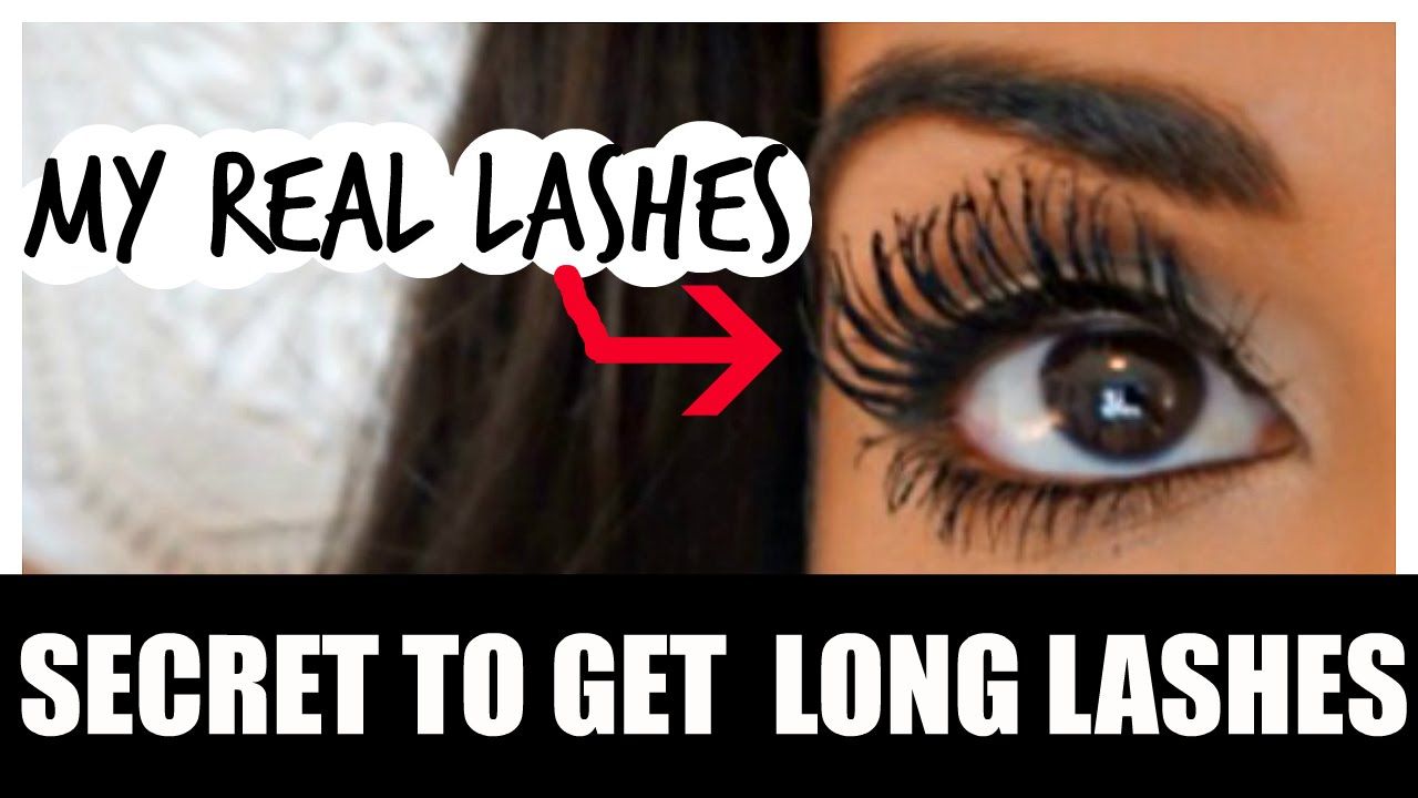 3 SECRETS TO GET LONG EYELASHES! Get long eyelashes