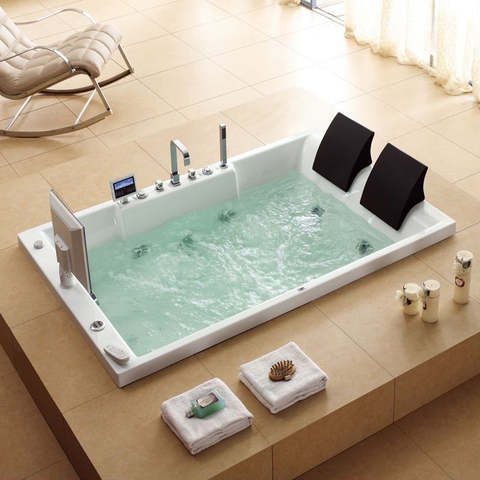 image result for large bathtub for two | bathrooms | pinterest