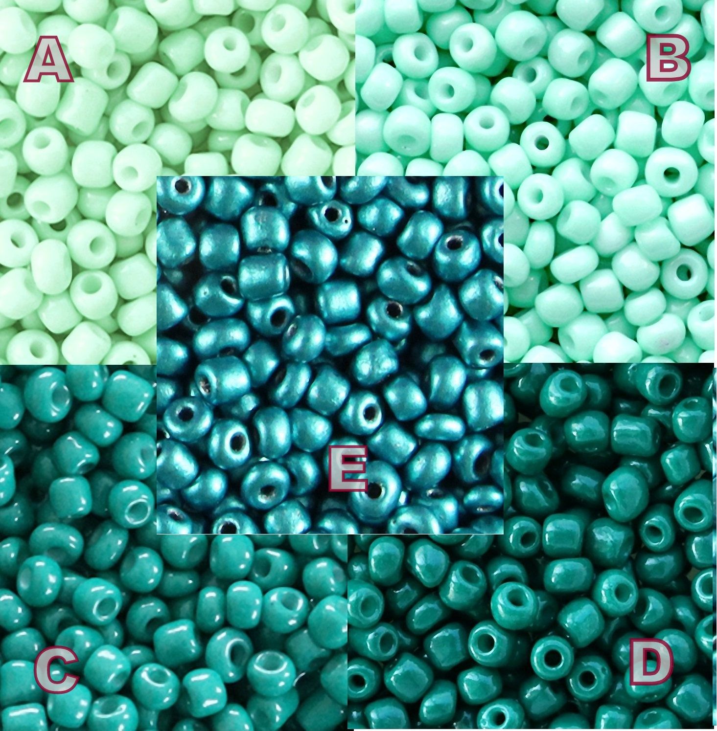 Gl Seed Beads 4 Mm 6 0 25 50 Gr 300 600 Pcs Aprox Green Tones Gl Seed Beads 4 Mm 6 0 25 50 Gr 300 600 Pcs Aprox Green Tones Beading Supplies For Jewelry Diy Making De Beadsandbits En Etsy