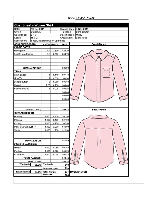 This Is A Woven Shirt Tech Pack The Woven Top Is An H M Top From The this-is-a-woven-shirt-tech-pack-the-woven-top-is-an-h-m-top-from-the