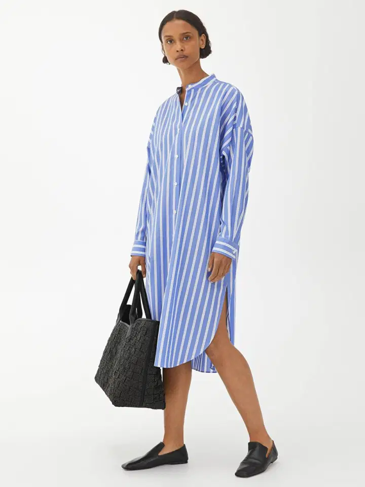 relaxed shirt dress
