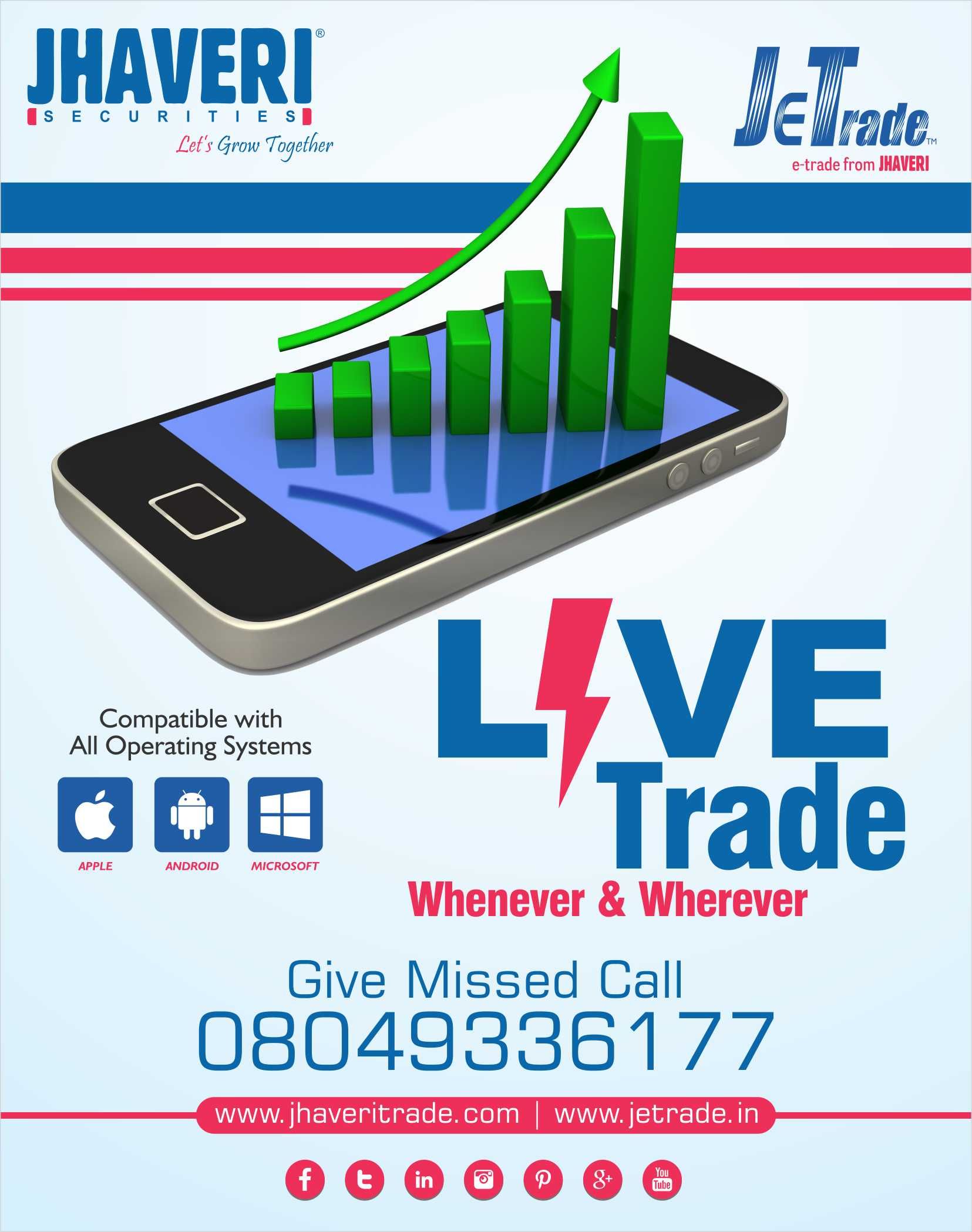 Live ‪‎Trade‬ with ‪‎JeTrade‬. Visit http//www
