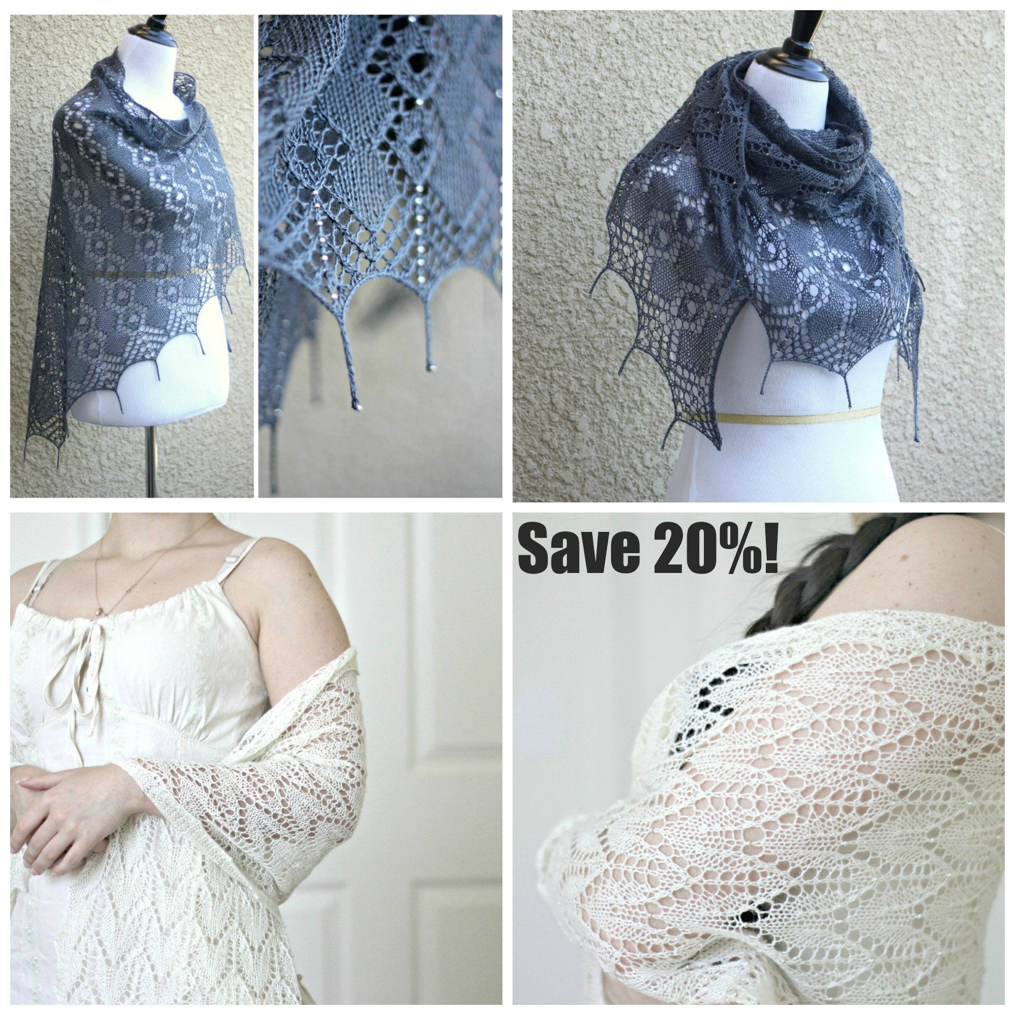 Knit Shawl Patternthis Bundle Consists Of Two Separate Patterns For Knit Shawl Patternthis Bundle Consists Of Two Separate Patterns For