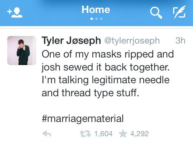 Josh Dun Tweet Tyler Joseph Twitter Twenty One Pilots Twenty