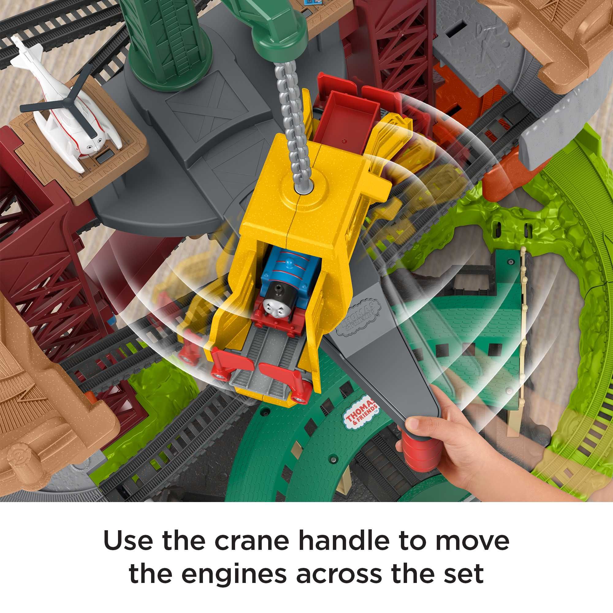 Kids can recreate the racing, chasing, loading and unloading action from the show with this multi-level Thomas & Friends train set. Shop now at Mattel.com! Toddler Age, Toddler Gifts, Train Set, Toy Train, Thomas And Friends Trains, Thomas The Tank Engine, Friends Show, All Toys, Fisher Price