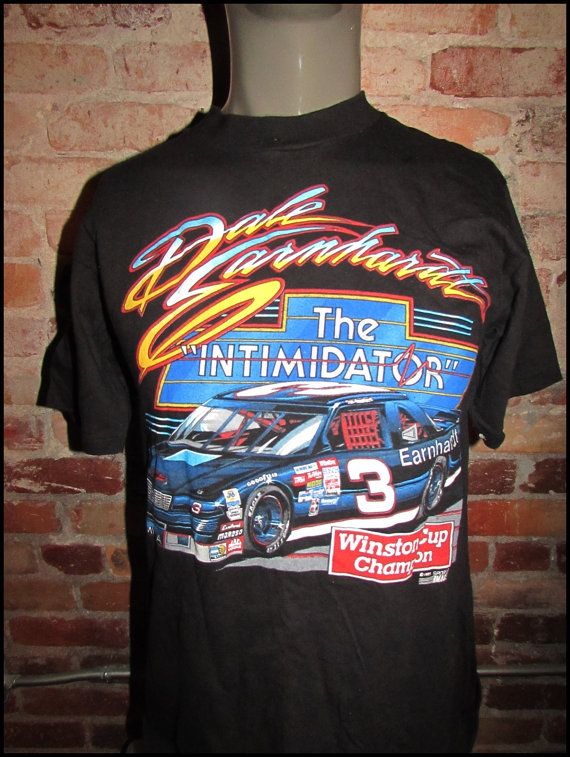 vintage 90 s nascar dale earnhardt intimidator shirt size large