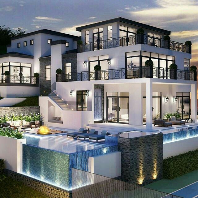 "Why do you love me? I'm fat" I said as I looked down at my feet. "P… #romance #Romance #amreading #books #wattpad Dream Home Design, Modern House Design, My Dream Home, Dream Big, Future House, Home Designs Exterior, Dream Mansion, Mansion Houses, Mansions Luxury