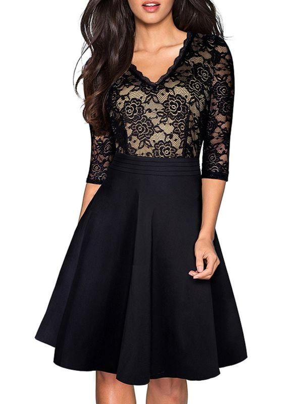 black v neck midi dress with sleeves black v neck midi dress with sleeves