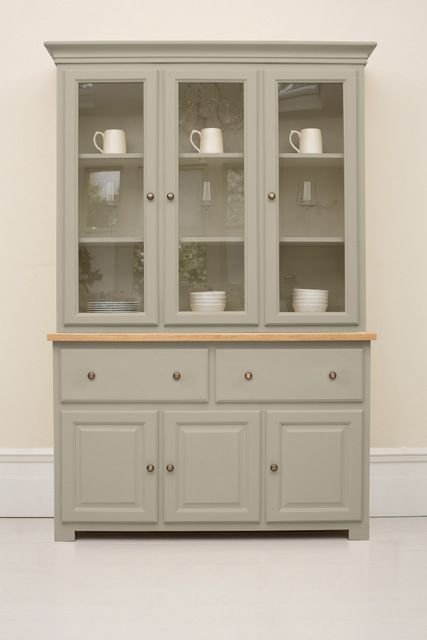 The Studio 018 Kitchen Dresser Painted In Saltmarsh From The