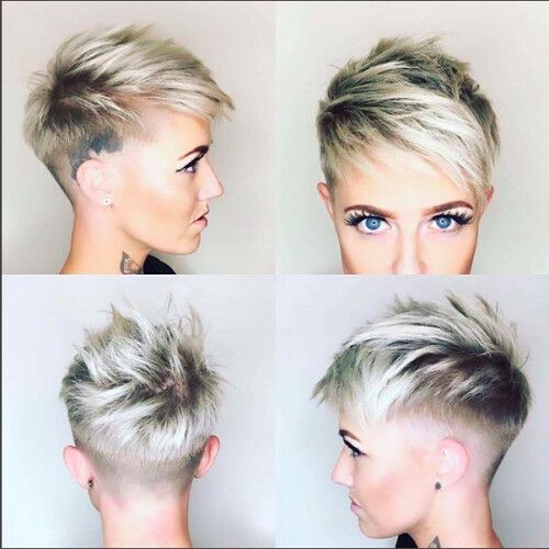 6-Spiky-Pixie-Blond-Frisur 6-Spiky-Pixie-Blond-Frisur